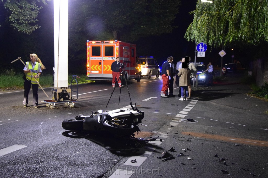 VU Krad Klein Traktor Koeln Hahnwald Bonner Landstr Unter den Birken P116.JPG - Miklos Laubert